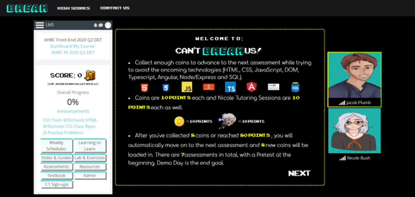 TUTORIAL SCREEN